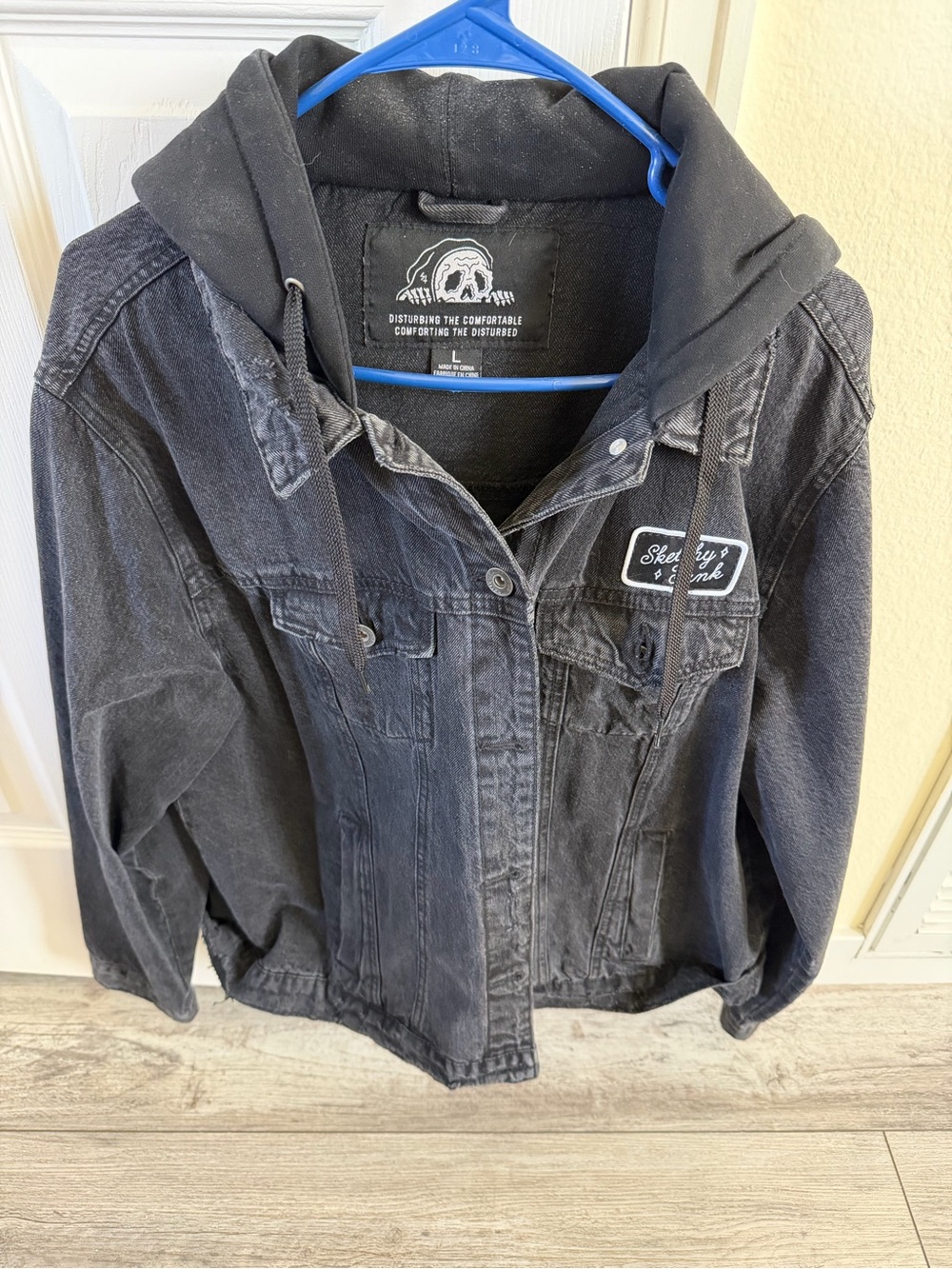 Sketchy Tank/Lurking Class Denim Jacket